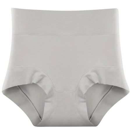 Rbaofujie Panties for Women Pack Lace Womens Underwear Cotton High Waist Underwear for Full Coverage Soft Comfortable Briefs Panty Gray