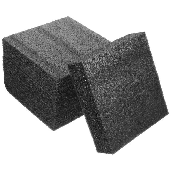 WRITWAA Black EPE Expanding Foam Packaging Inserts 4pcs Shock Resistant Protective Packing Liners for Use