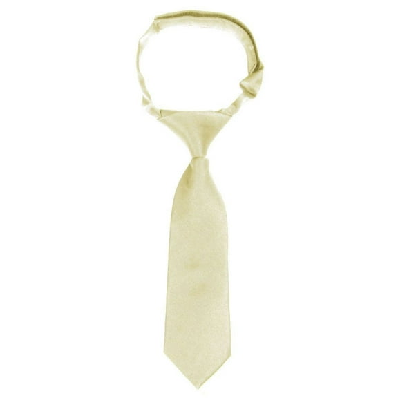 Off- White Infants Velcro Necktie