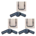 thumbnail image 5 of Justharion Heavy-Duty 7 Inch Collapsible Wagon Replacement Wheel Dual Bearing Rubber for Hand Cart Type 6 3Set, 5 of 5