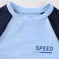 thumbnail image 6 of Boys Swimsuits 2 Piece UPF 50+ Rash Guard Short Sleeve Swim Shirts with Drawstring Shorts Bathing Suits Quick Dry Swimwear, 6 of 8