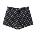 thumbnail image 4 of YMNXA Women's Summer Shorts High Waist Polka Dot Print Fashion Comfortable Breathable Shorts With Pockets For Casual Daily Wear,Black,M, 4 of 4