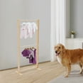 thumbnail image 5 of Pet Clothing Display Stand Dog Garment Rack 2-Tier Pet Clothing Display Stand for Home, Clothing Shops, 5 of 18