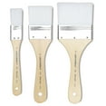thumbnail image 3 of (2 pack) Loew-Cornell Large Size Brush Set, White Nylon, 3 Brushes, 3 of 3