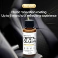 thumbnail image 6 of JingChun Plastic Restorer for Cars Ceramic Plastic Coating Trim Restore, Resists Water, UV Rays, Dirt, Ceramic Coating, Not Dressing, Hydrophobic Trim Coating, Highly Concentrated, 6 of 9