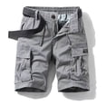 thumbnail image 1 of Pantalones Cortos Cargo 95% Algodón Bolsillos Sueltos Hombre, 1 of 8