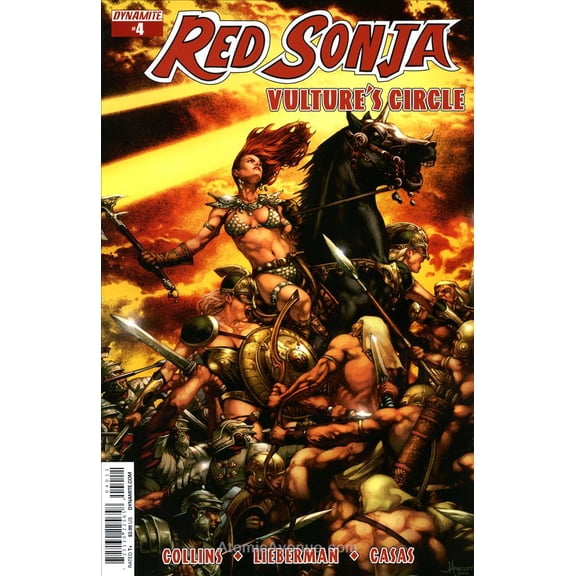 Red Sonja: Vulture's Circle #4A VF ; Dynamite Comic Book