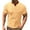 Beige, variant on Men's Henley T-Shirts Casual Short Sleeve Cotton Comfort Tees Simple Quarter Button Blouse Men Spring Summer Tops