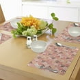 thumbnail image 4 of Ambesonne Coral Place Mats Set of 4, Heart Valentines Love, Standard Size, Coral, 4 of 6