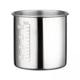 thumbnail image 1 of Vaso medicinal Graduado Strade Fareast Limited de acero inoxidable 120 ml Paquete de 4, 1 of 8