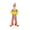 Yellow@GC@, variant on CONZONE Carnival Toddler Boys Clown Dress Up Colorful Dot Clown Jumpsuit With Hat Funny Party Stage Performance Outfits
