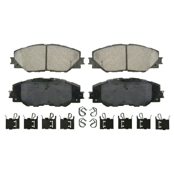 Wagner QuickStop ZD1211 Ceramic Disc Brake Pad Set Fits select: 2009-2010 TOYOTA COROLLA, 2006-2012 TOYOTA RAV4