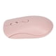 thumbnail image 4 of Ratón inalámbrico 2,4G 1600DPI batería recargable ergonómica Bluetooth 5,2 ratón silencioso para escritorio de oficina PC rosa, 4 of 5