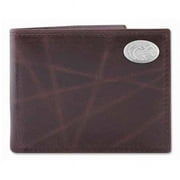 ZeppelinProducts  Southern Miss Passcase Wrinkle Leather Wallet - Brown