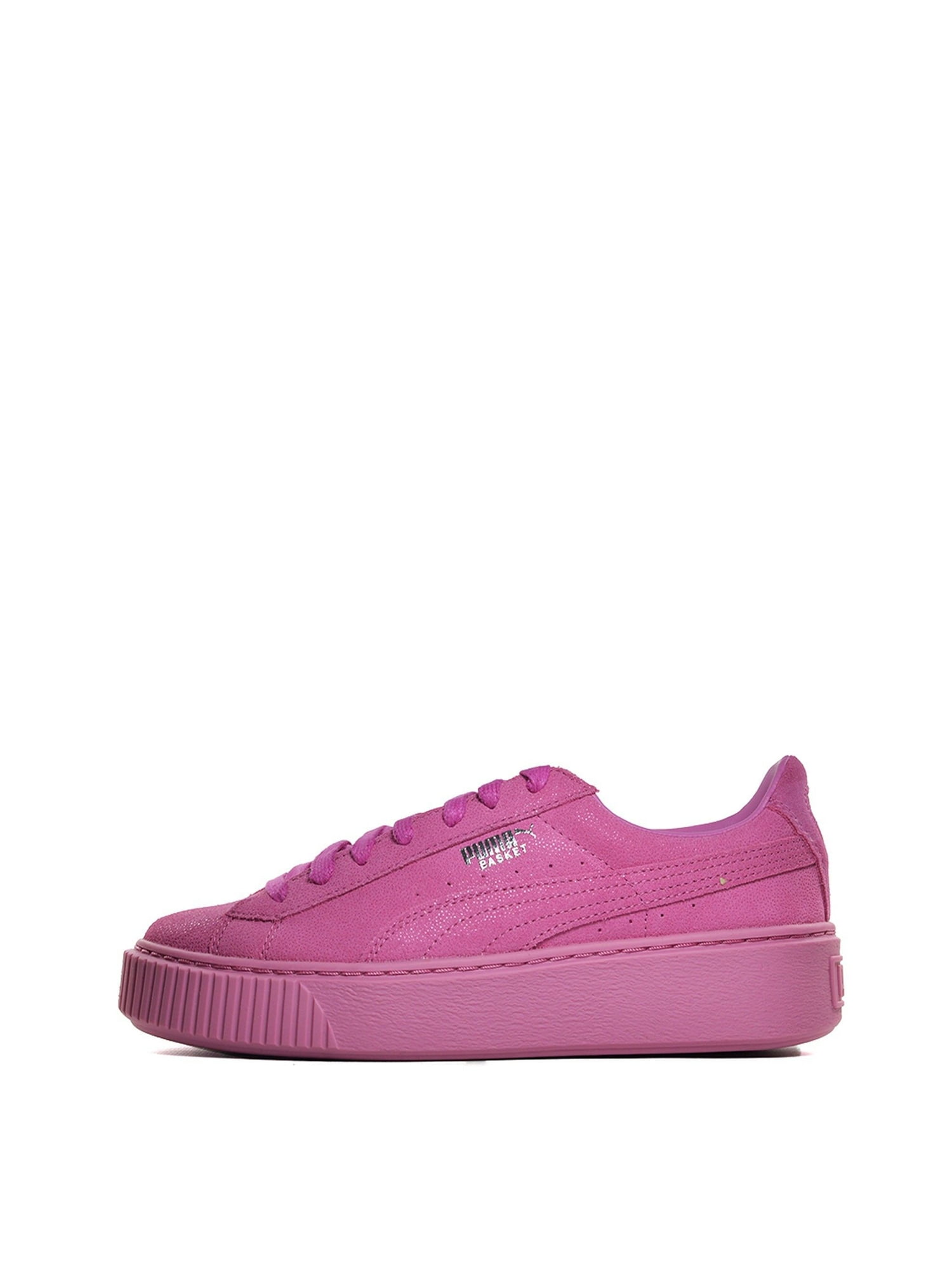 Platform Women's Suede Sneaker 36331302 - Walmart.com