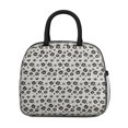 thumbnail image 2 of Insulated Lunch Bag for Women, Floral Print Oxford Fabric Lunch Box, Leakproof Thermal Cooler Tote for Work, School & Picnic, Leopard Animal Print, 2 of 5
