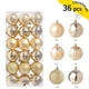 thumbnail image 3 of 36 bolas de Navidad, adornos para árbol de Navidad, bolas colgantes para árbol de Navidad, decoración para fiesta en el hogar, regalo de Año Nuevo 2024, Navidad, 3 of 5