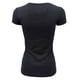 thumbnail image 2 of Camiseta Tommy Hilfiger para mujer con cuello redondo y logotipo, color negro, talla L, 2 of 3