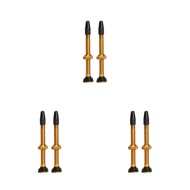 Sonducket 2 piezas 60mm válvula de neumático sin cámara accesorios de válvulas de neumático piezas de repuesto Type7 NO7 Sonducket CBP471117