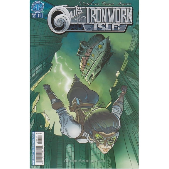 Victorian Secret Agents #1 VF ; Antarctic Comic Book