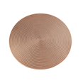 thumbnail image 3 of esteras redondas de pvc de 38cm Manteles para de comedor, resistentes al calor, alfombras de PVC de 15 "para uso en interiores o exteriores - oro Fanmusic esteras redondas de pvc de 38cm, 3 of 7
