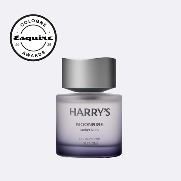 Harry's Moonrise Men's Cologne - Amber Musk Scent - 1.7 fl oz - Notes of Saffron Flower, Iris & Dry Musk