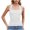 White, variant on Boovnll Womens Tank Tops, Women's Fashion Casual New Summer Lace-Up Short Pattern Knitted Top Chest Sweater, Tank Top for Women, Tank Tops, Tank Tops for Women