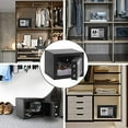 thumbnail image 6 of Steel Small Security Safe Fireproof Waterproof Safe with Keypad Lock and Keys, 0.2 Cubic Feet Burglary Digital Security Safe Box for Cash Money Jewelry Document Cabinet Safe Home o, 6 of 7