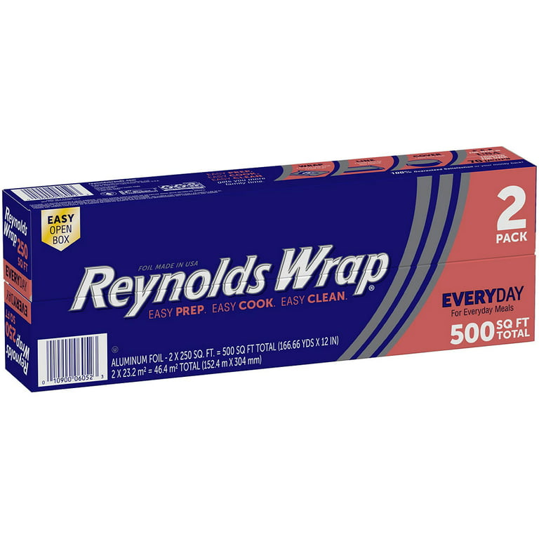 2-Pack) Reynolds Wrap Everyday NON-STICK Aluminum Foil ~ 42