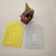 thumbnail image 4 of Injueey 6 unids/set troquel de acero al carbono para álbum de recortes, fabricación de tarjetas modernas, artesanía, plantilla para Herramientas de estampado, 4 of 6