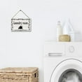thumbnail image 4 of Zomyto 8x12IN Rustic Farmhouse Laundry Signs,Laundry Room Decor and Accessories,Rustic Wood Laundry Room Sign Wall Hanging Decor A02, 4 of 6