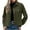 Green, variant on ShomPort Womens Fashion Fall Shacket Corduroy Long Sleeve Button Down Crop Jackets with Pockets