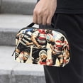 thumbnail image 2 of Football Travel Case Charger Pouch Hard Drive Bag Cable Organizer Desk Cord Travel Organizer Waterproof Oxford Fabric Electronic Digital Accessories Storage Bag Black 5.9x9.44x3.14 in, 2 of 6