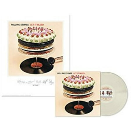 Rolling Stones: Let It Bleed (Lithograph) (Clear Vinyl)