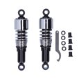 thumbnail image 2 of Shock Absorbers, Motorcycle Shocks Set Adjustable Spring Simple And Fast To Install Durable  for Motorcycle for Xl883 Xl883R Xl1200R Xl1200L Black + Chromeplate, 2 of 8