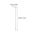 thumbnail image 2 of Unique Bargains 3/32' Ball End Hex Key Wrench, L Shaped Long Arm 40Cr Repairing Tool, SAE 2 Pack, 2 of 5