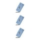 thumbnail image 4 of Sonducket Carteras de cuero de PU modernas y prácticas para mujeres con billetera única para mujeres Cartera para mujer azul Type1 NO1, 4 of 6