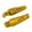Gold, variant on 2x High-Quality Motorcycle Rear Passenger Foot Pegs Footrests Pedal Fit for NMAX155/125 XMAX300/250 Resistance