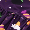 thumbnail image 2 of Gibobby Mono Bombachos con correa de mono de calabaza de Halloween de dibujos animados para niños y niñas pequeñas(Morado， 1-2 Años), 2 of 5