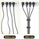 thumbnail image 4 of 50 Clips para Cables, Clips para Cables, Adhesivo Autoadhesivo 3M, Organizador de Cables, Clip de Gestión de Cables Autoadhesivo, Soporte para Cables de Escritorio, Organizador de Cables de Carga, 4 of 5