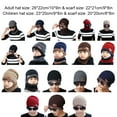 thumbnail image 7 of TureClos Children Boys Winter Knit Cap Beanie Hat Fleece Lined Hat for Toddler Boy Girls Children, 7 of 7