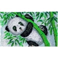 thumbnail image 1 of Rug Making Latch Hooking Kit | Panda (4 sizes available), 1 of 2