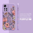 thumbnail image 3 of Case For Redmi Note 12 11 11T 11R 11E 10 9 8 7 7S PRO PLUS 4G 5G Simple Liquid silicone Case The Most Beautiful Flower, 3 of 5
