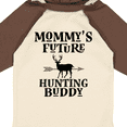 thumbnail image 4 of Inktastic Mommy Hunting Buddy Archery Boys or Girls Long Sleeve Baby Bodysuit, 4 of 5