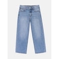 thumbnail image 6 of Wonder Nation Girls Straight Leg Jeans, Sizes 5-18, 6 of 9