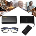 thumbnail image 7 of KANASTAL Blue Light Blocking Glasses for Men Women - Anti Blue Light Glasses TR90 Black Frame Comfort Fit for Gaming Computer Screen Use Clear Lens, 7 of 7
