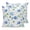 Cobalt, Cerulean, Emerald, White, variant on Pillow Covers 20x20 Set of 2, Blue Morning Glory Throw Pillow Covers Decorative Couch Cushion Cover, Spring Floral Green Leaves Green Microfiber Soft Square Pillowcases for Bedroom Living Room Sofa