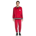 thumbnail image 2 of Jolly Knits Men's and Big Men's Velour Christmas Tracksuit Set, 2-Piece, Sizes S-3XL, 2 of 6