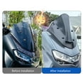 thumbnail image 4 of for NMAX155 2020-2024 Motorcycle Front Windshield, Guide Plate Spoiler, Wind Screen Deflector Guard NMAX155 2020 2021 2022 2023 2024 Motorcycle Accessories, 4 of 7