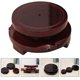 thumbnail image 3 of Round Base Wooden Stand for Display 2Pcs Rotatable Small Storage Pedestal, 3 of 5